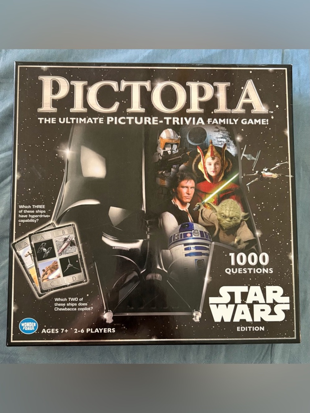 Star Wars Pictopia Trivia Game New